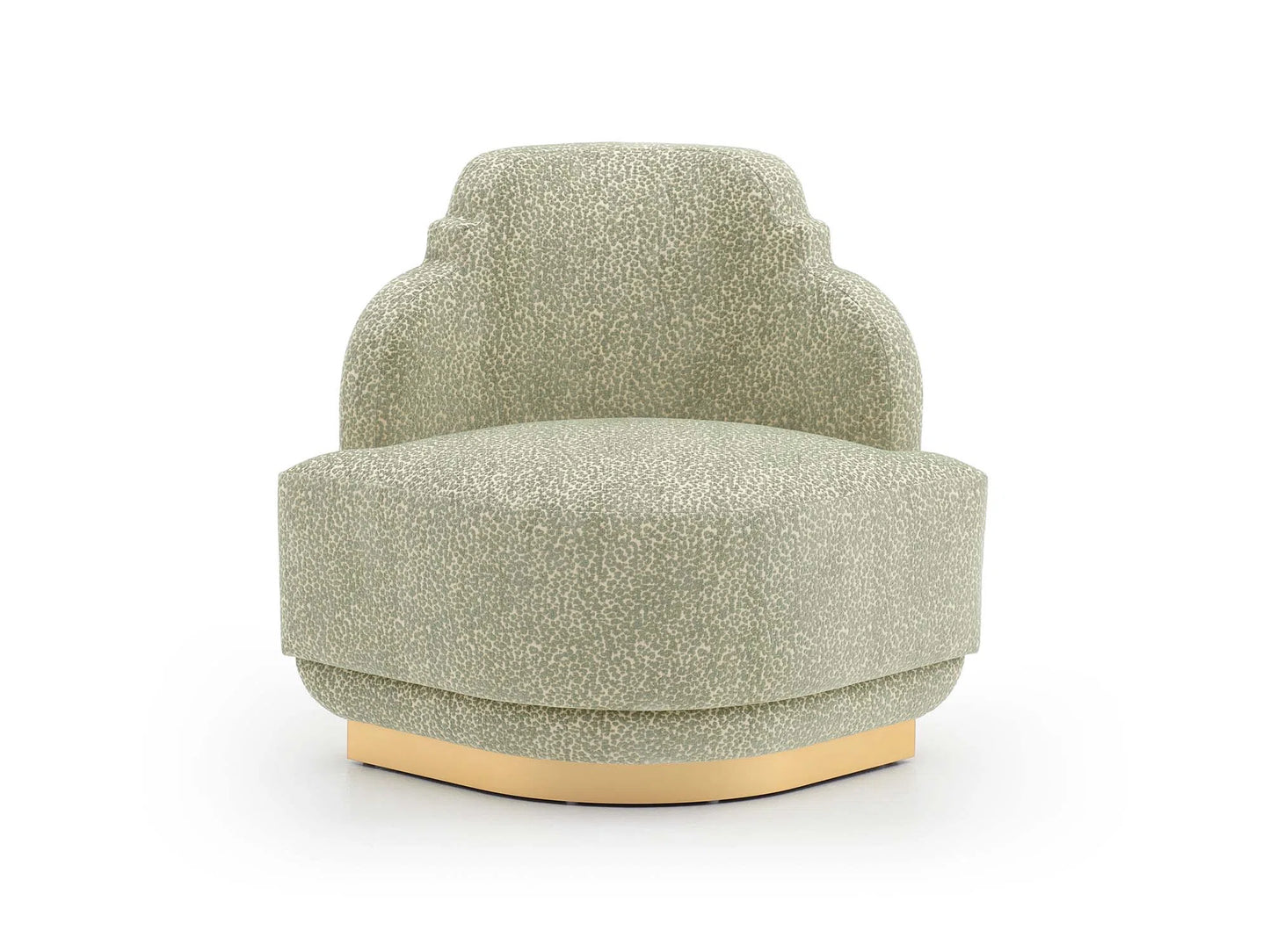 Pierre Frey Majordome - Lacquered beech frame with Stretched fabric upholstery; Wooden base - Visible wood legs