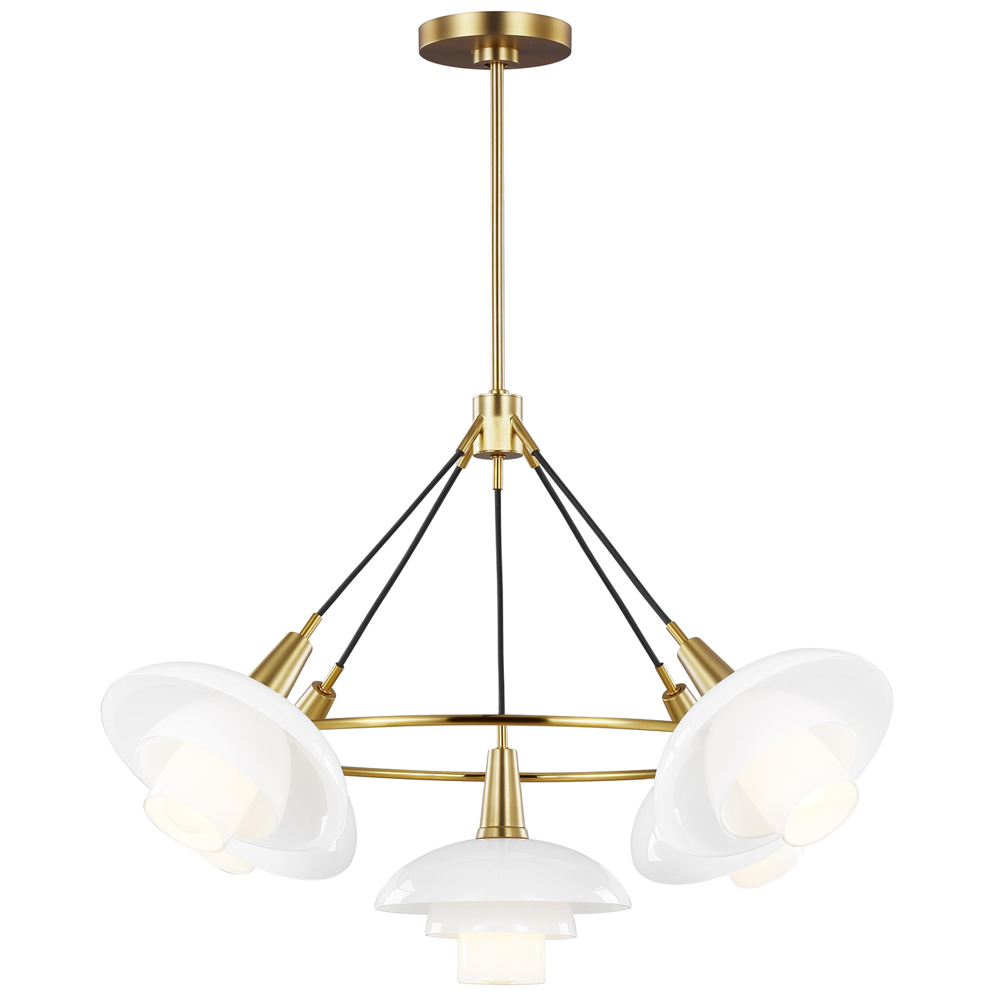 Visual Comfort | Ellen DeGeneres | Rossie Medium Chandelier