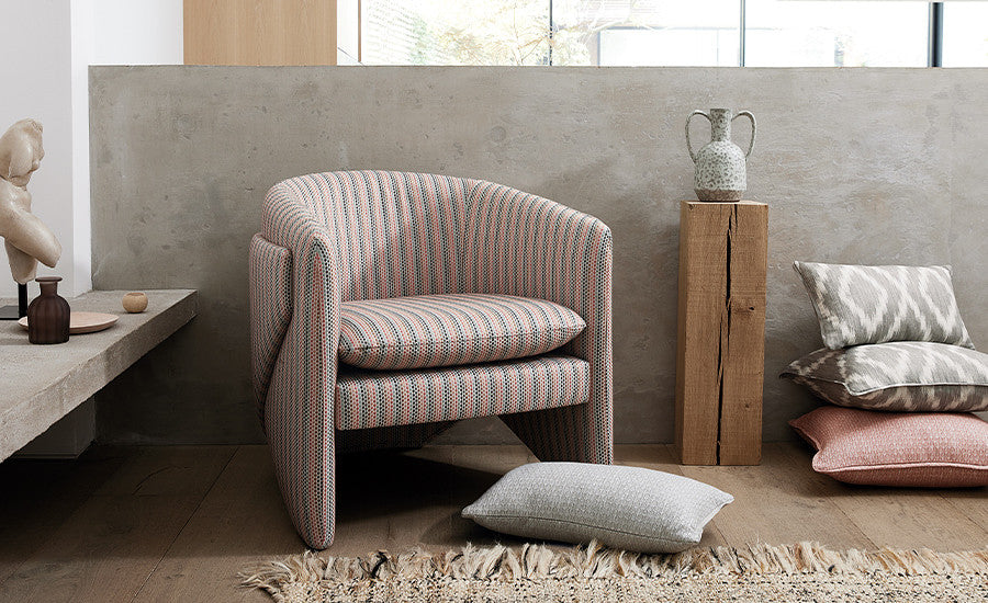 Pierre Frey Romo | Aletta Cushion – Cirrus — scenography