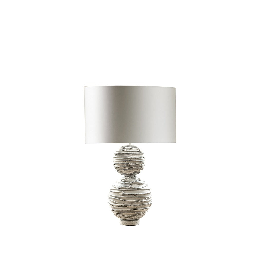 William Yeoward Elvaston Junior Table Lamp in Mushroom Risotto
