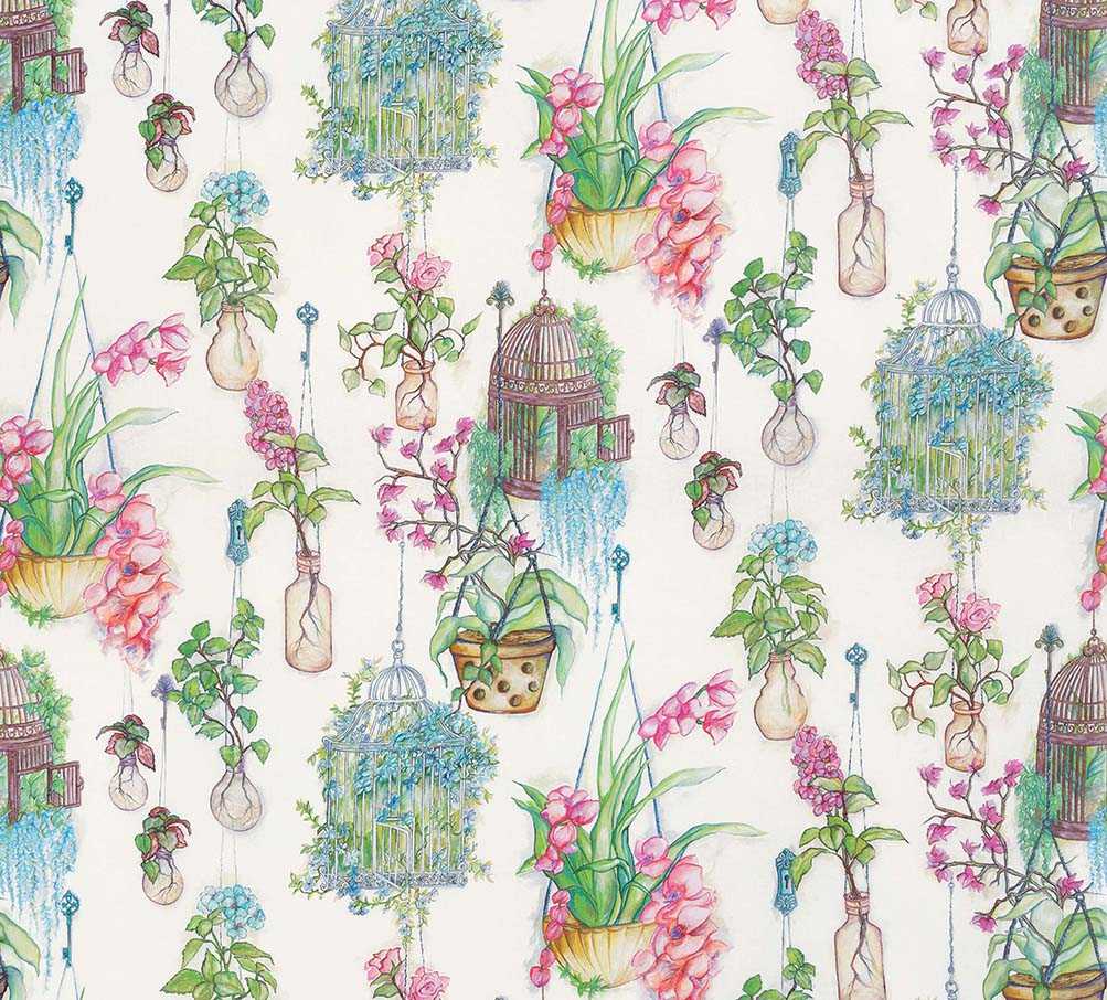 Osborne & Little | Hanging Garden fabric - F7014-01