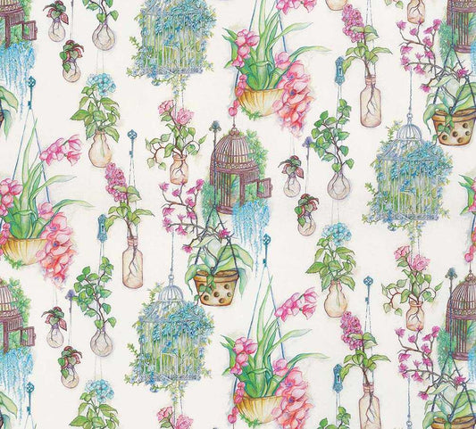 Osborne & Little | Hanging Garden fabric - F7014-01