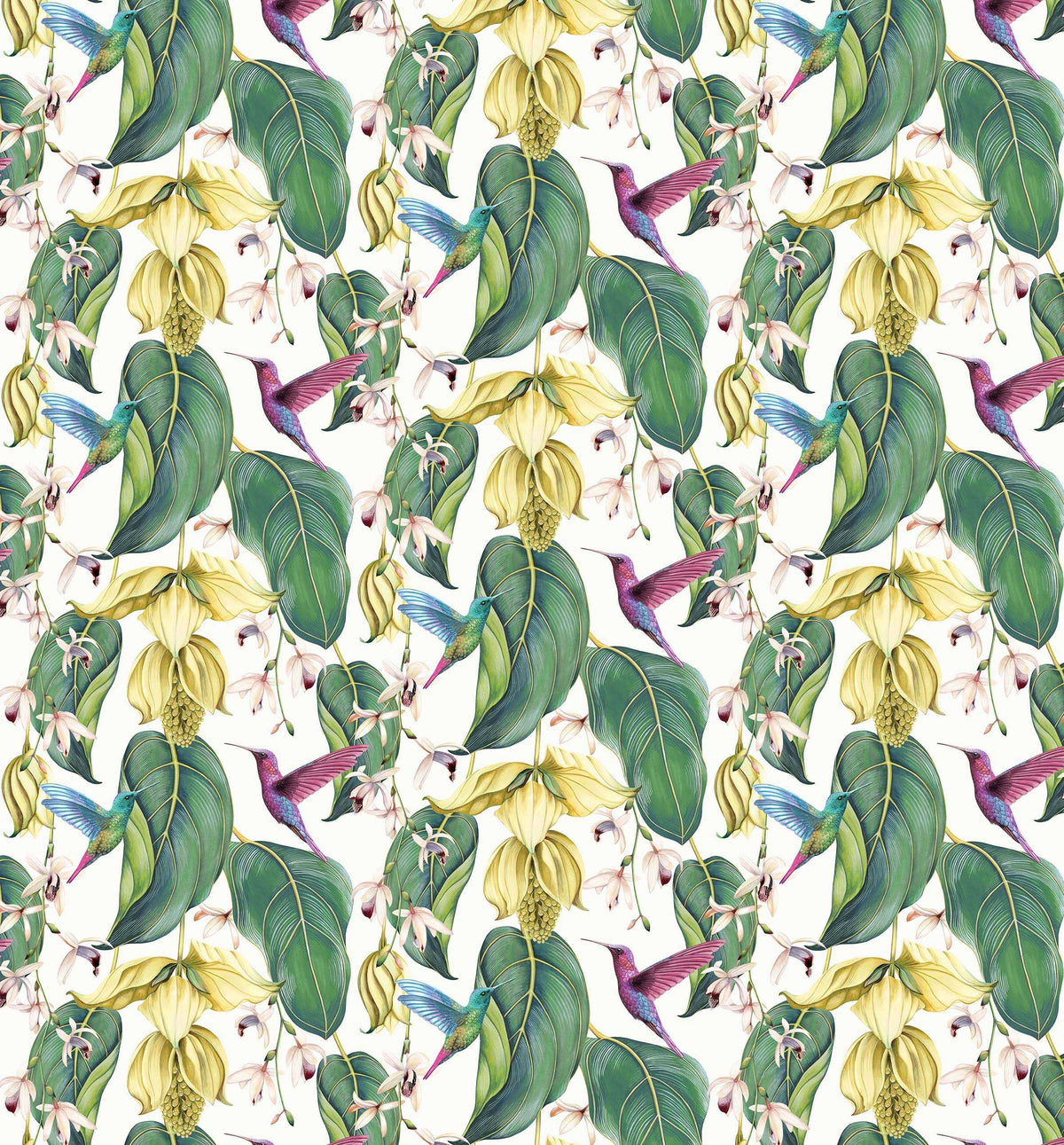 Osborne & Little | Trailing Orchid Outdoor fabric - F7443-01