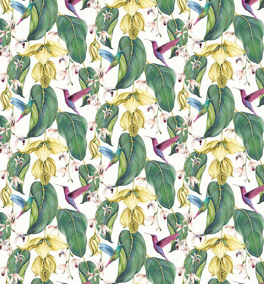 Osborne & Little | Trailing Orchid Outdoor fabric - F7443-01