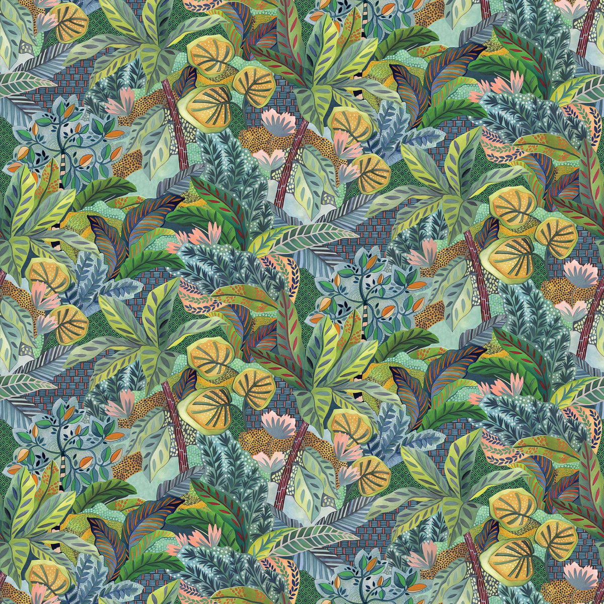 Osborne & Little | Maranta fabric - F7446-01