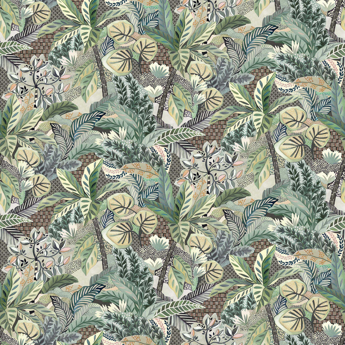 Osborne & Little | Maranta fabric - F7446-02