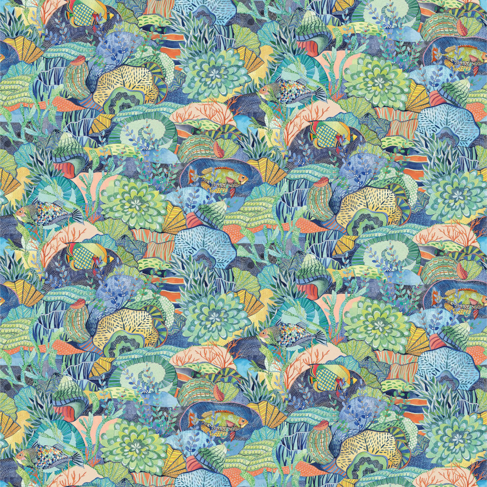 Osborne & Little | Maritima fabric - F7665-01