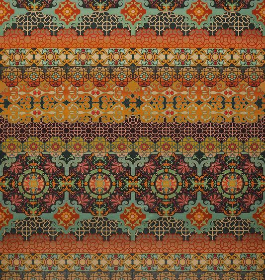 Osborne & Little | Mansfield Velvet fabric - F7676-01