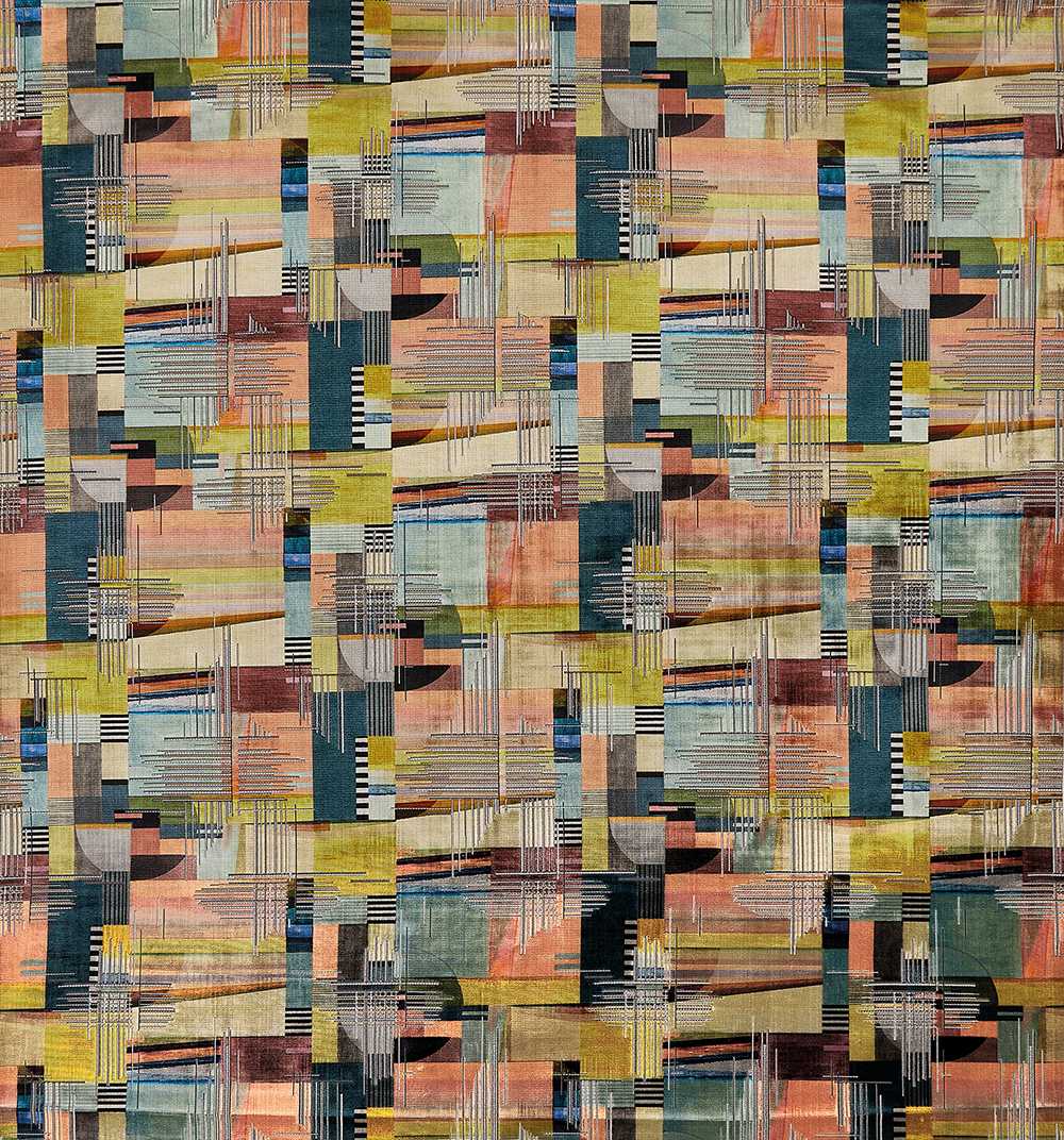 Osborne & Little | Chromatica fabric - F7744-01