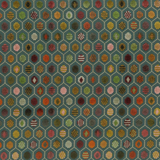 Osborne & Little | Pelangi Velvet fabric - F7745-01