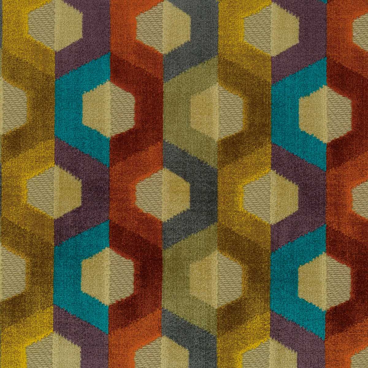 Osborne & Little | Favo fabric - F7746-01