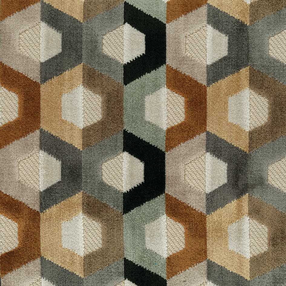 Osborne & Little | Favo fabric - F7746-02