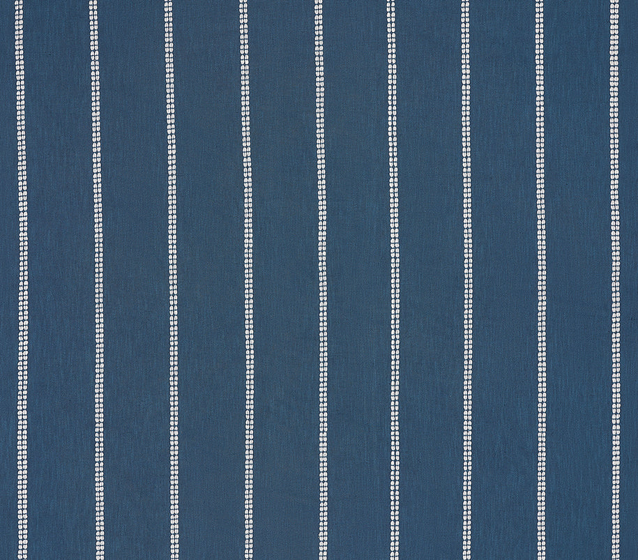 Osborne & Little | Taos Stripe fabric - Cobalt