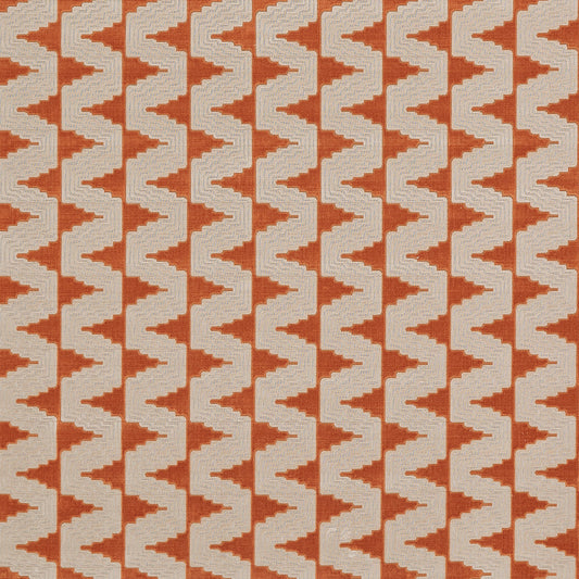 Osborne & Little | Cavalli fabric - Marmalade / Ecru