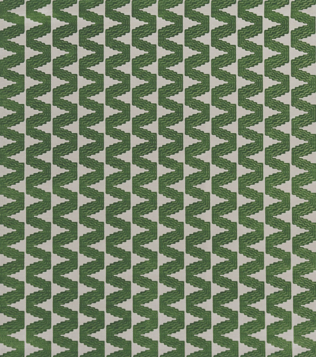 Osborne & Little | Cavalli fabric - Moss / Ecru