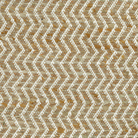 Osborne & Little | Margalla fabric - Apricot / Ecru