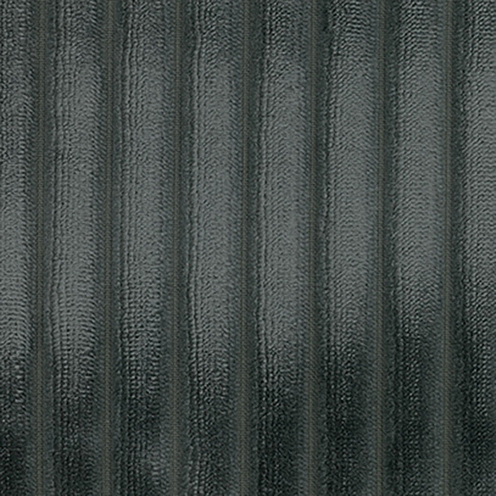 Osborne & Little | Mantua Cord Stain-Resistant fabric - Charcoal