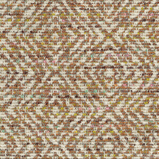 Osborne & Little | Cantata fabric - Terracotta / Cream