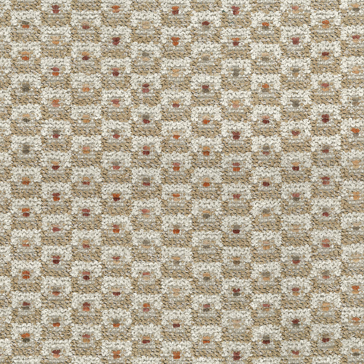 Osborne & Little | Amoroso fabric - Wheat / Apricot