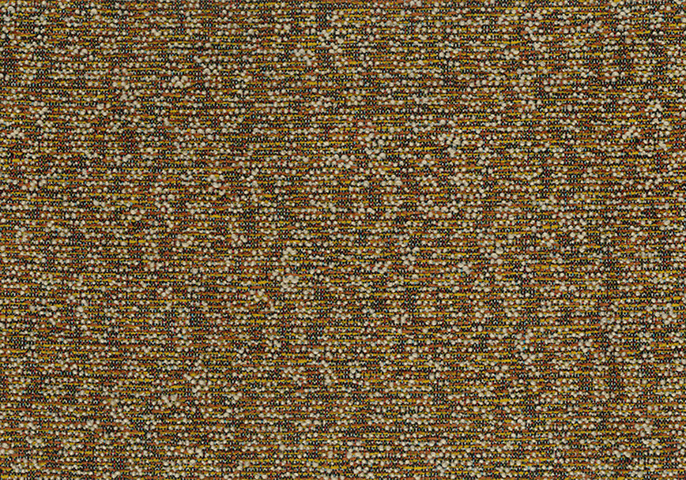 Osborne & Little | Vivace fabric - Amber / Charcoal