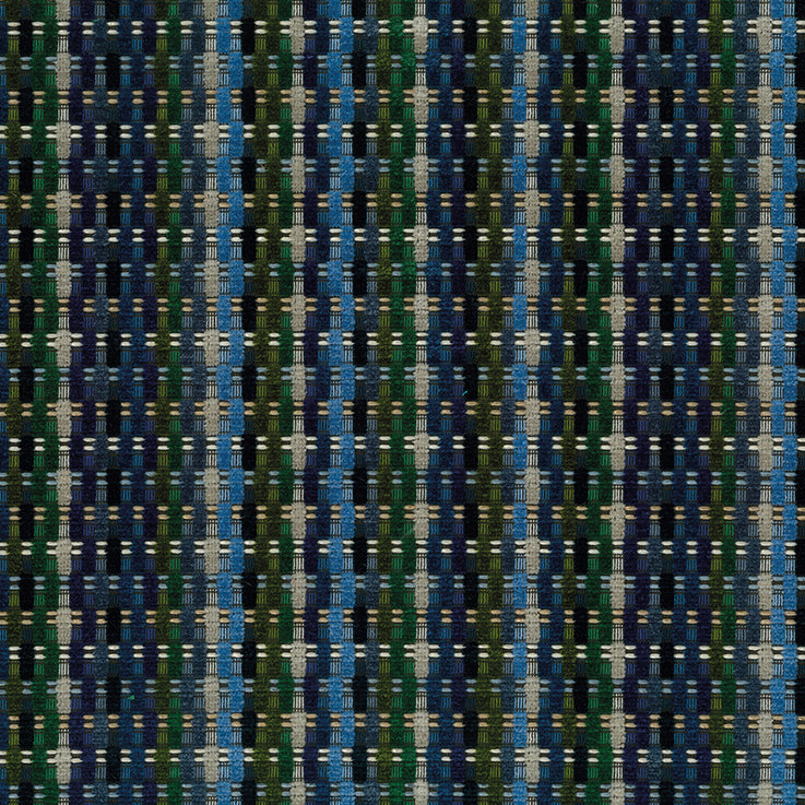 Osborne & Little | Delina fabric - Indigo / Cobalt / Emerald