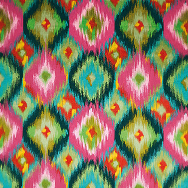 Osborne & Little | Xanadu fabric - Teal / Pink
