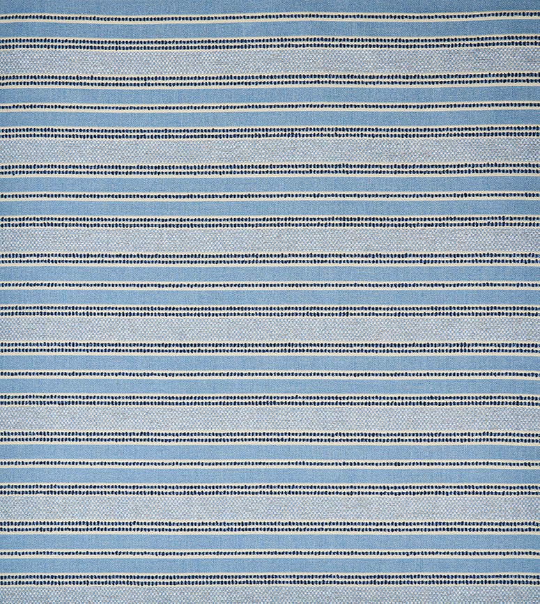 Osborne & Little | Solana Stripe fabric - Indigo / Sky