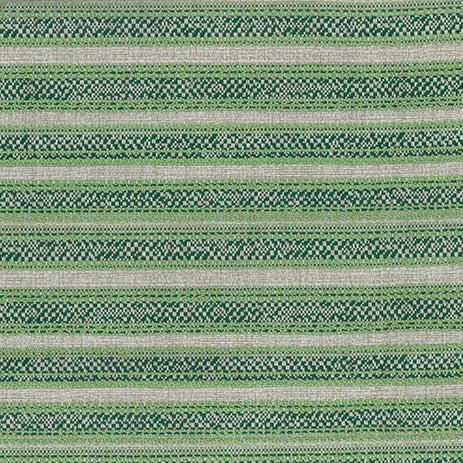 Osborne & Little | Meridian Stripe fabric - Leaf