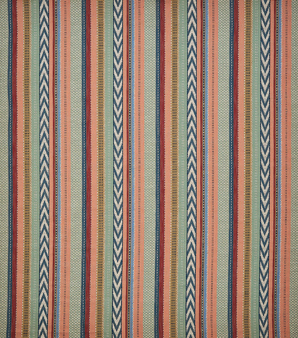Osborne & Little | Livenza fabric - Blush / Denim