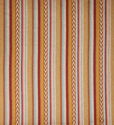 Osborne & Little | Livenza fabric - Amber / Brick