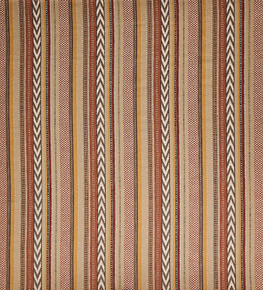 Osborne & Little | Livenza fabric - Copper / Linen