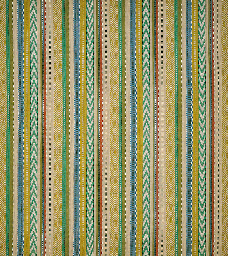 Osborne & Little | Livenza fabric - Chartreuse / Leaf