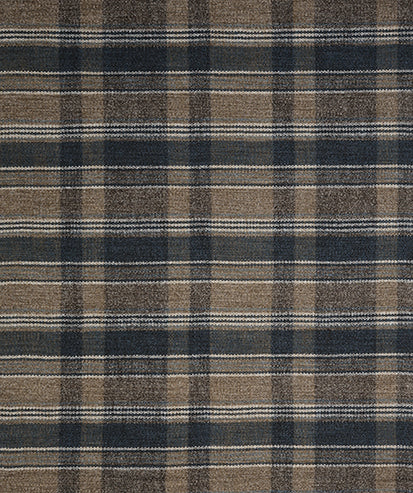 Osborne & Little | Kyle fabric - Indigo / Caramel