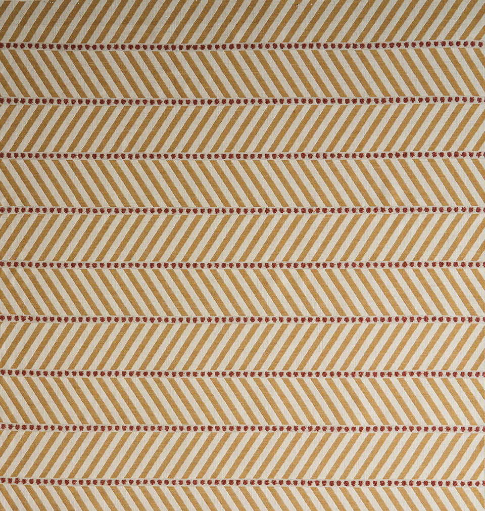 Osborne & Little | Glencoe fabric - Ochre