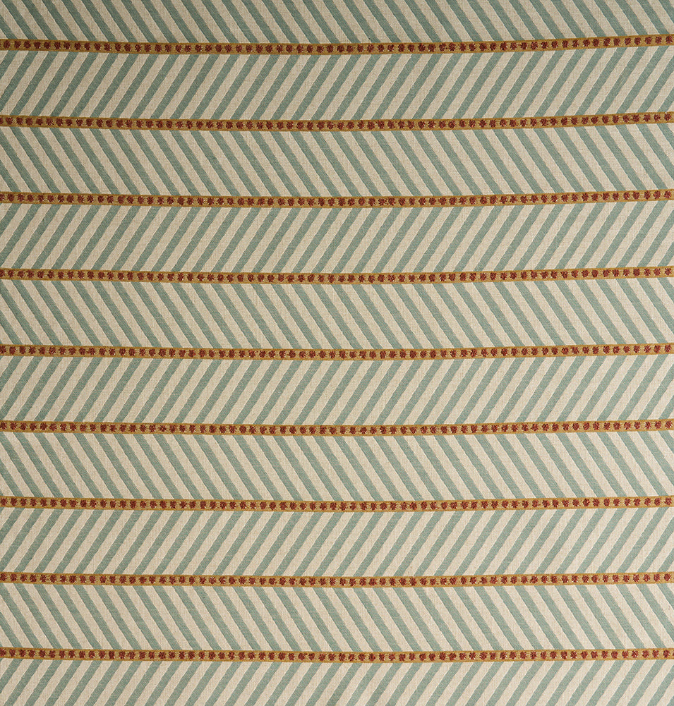 Osborne & Little | Glencoe fabric - Aqua