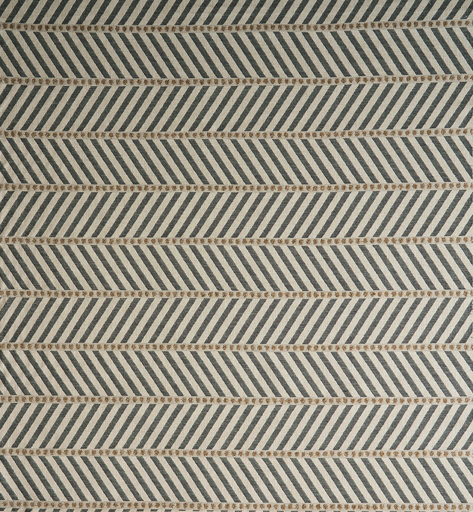 Osborne & Little | Glencoe fabric - Charcoal