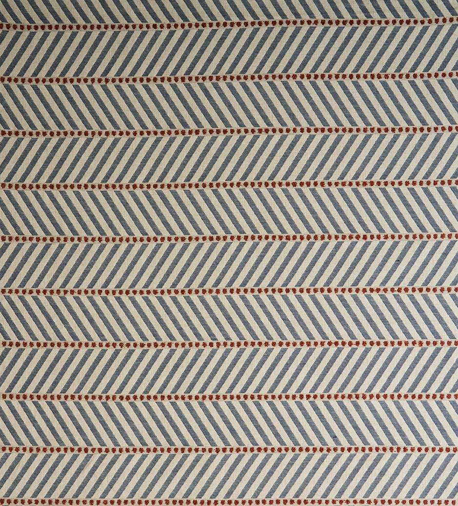 Osborne & Little | Glencoe fabric - Indigo