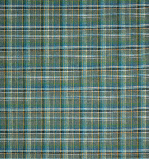 Osborne & Little | Fyne fabric - Leaf / Denim