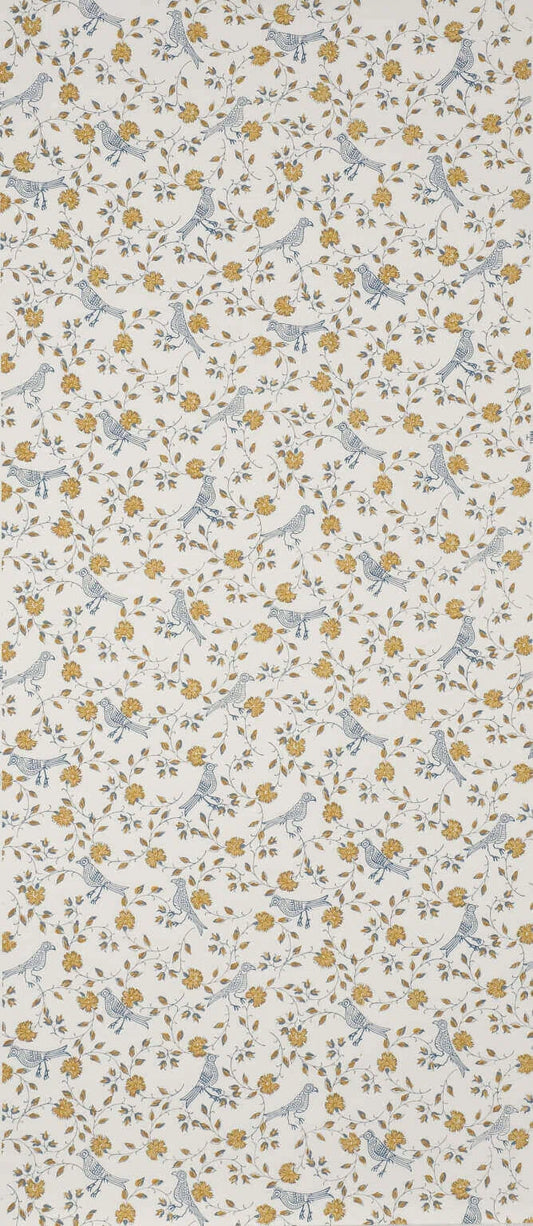 Pierre Frey Wallpaper Bengali - Ochre