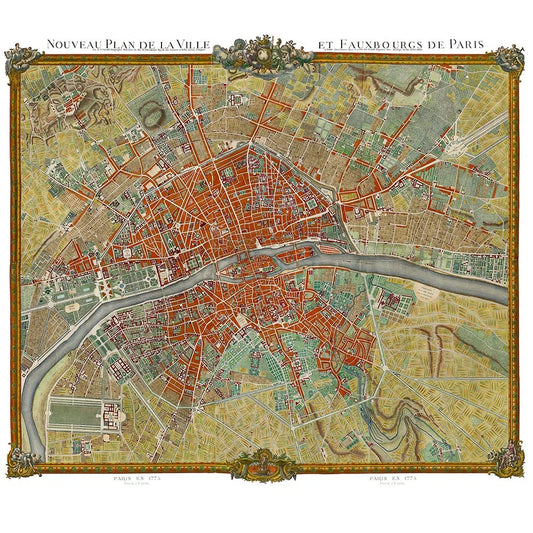 Pierre Frey Plan Jaillot - Archive