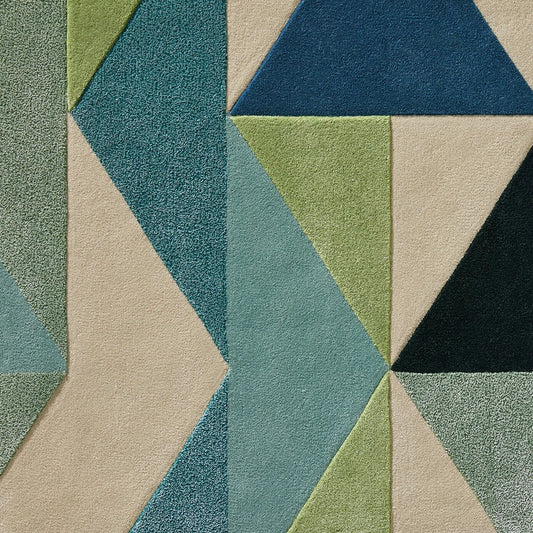 Pierre Frey Patchuka Tuft - Bleu/Vert