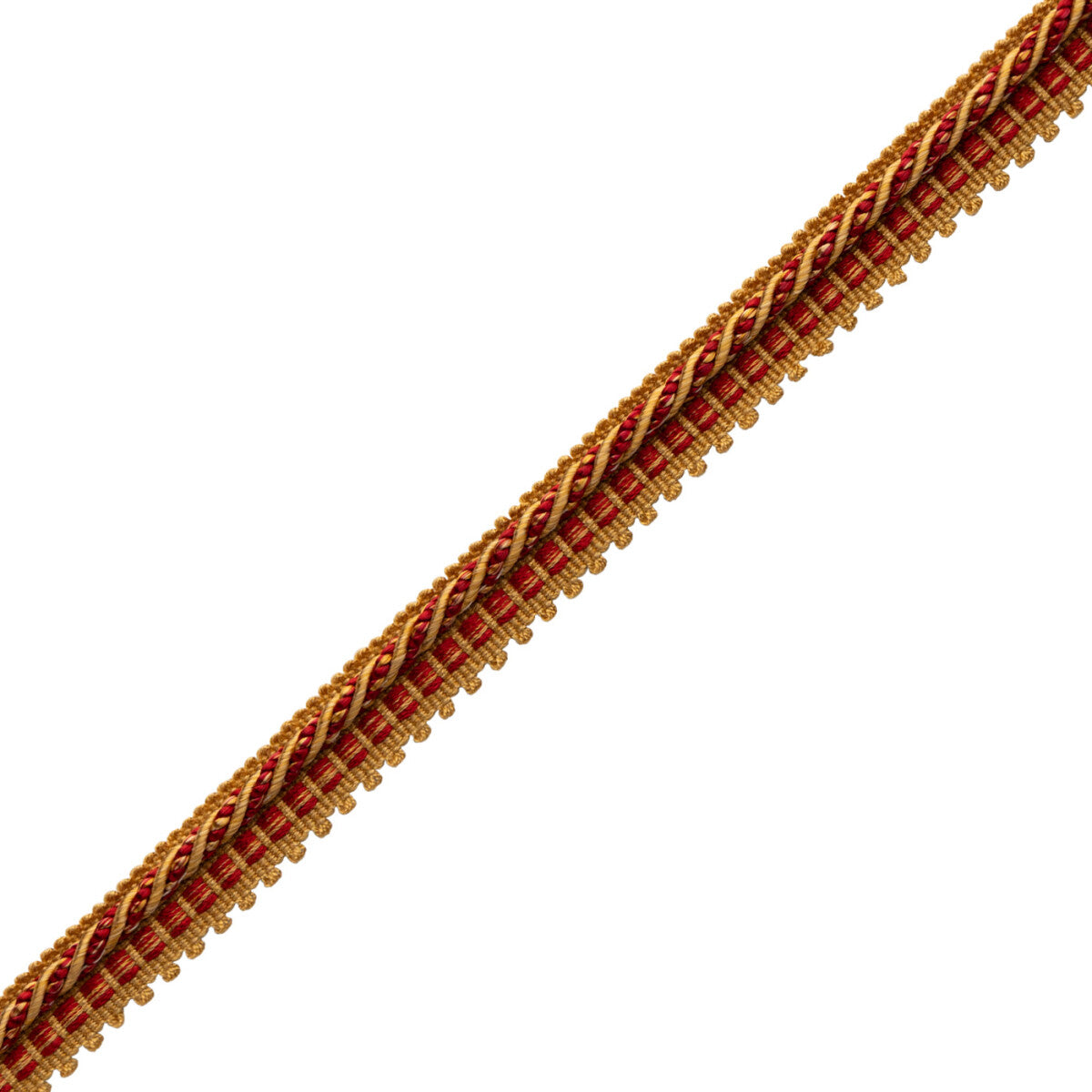 Katerina Cord Gimp — Gilded Vermillion