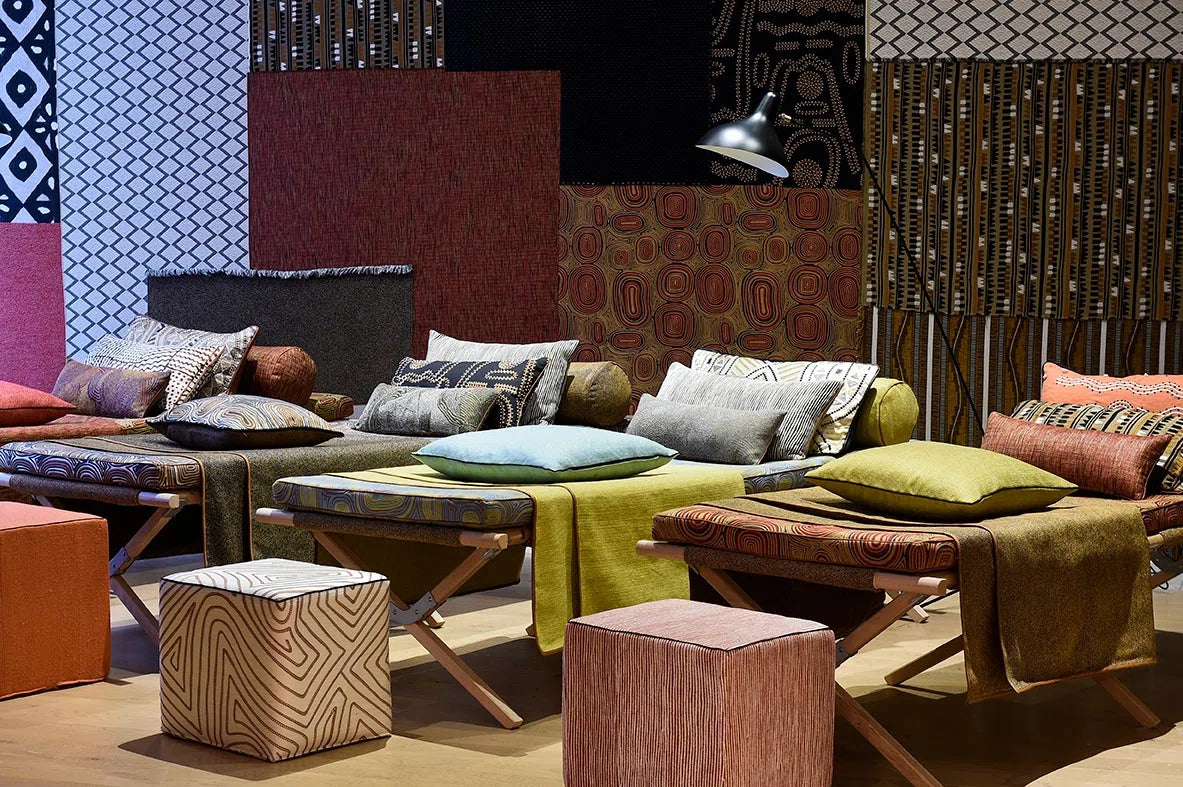 Pierre Frey Papunya — scenography