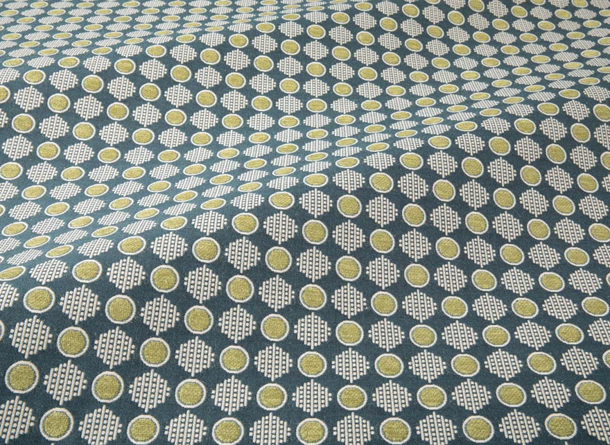 Pierre Frey Chenille dot - Atlantic