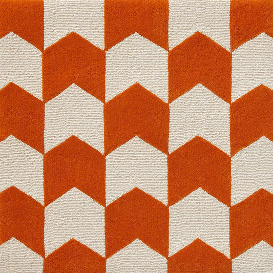 Pierre Frey Les Fleches - Orange/Crème