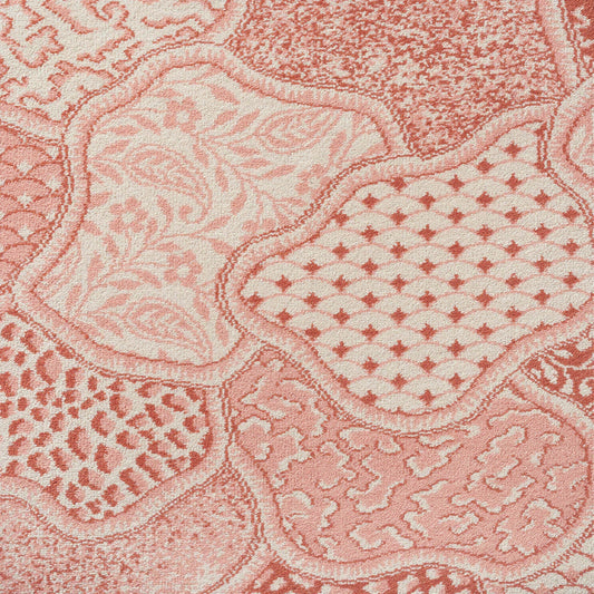 Pierre Frey Toile Des Indes - Vieux Rose