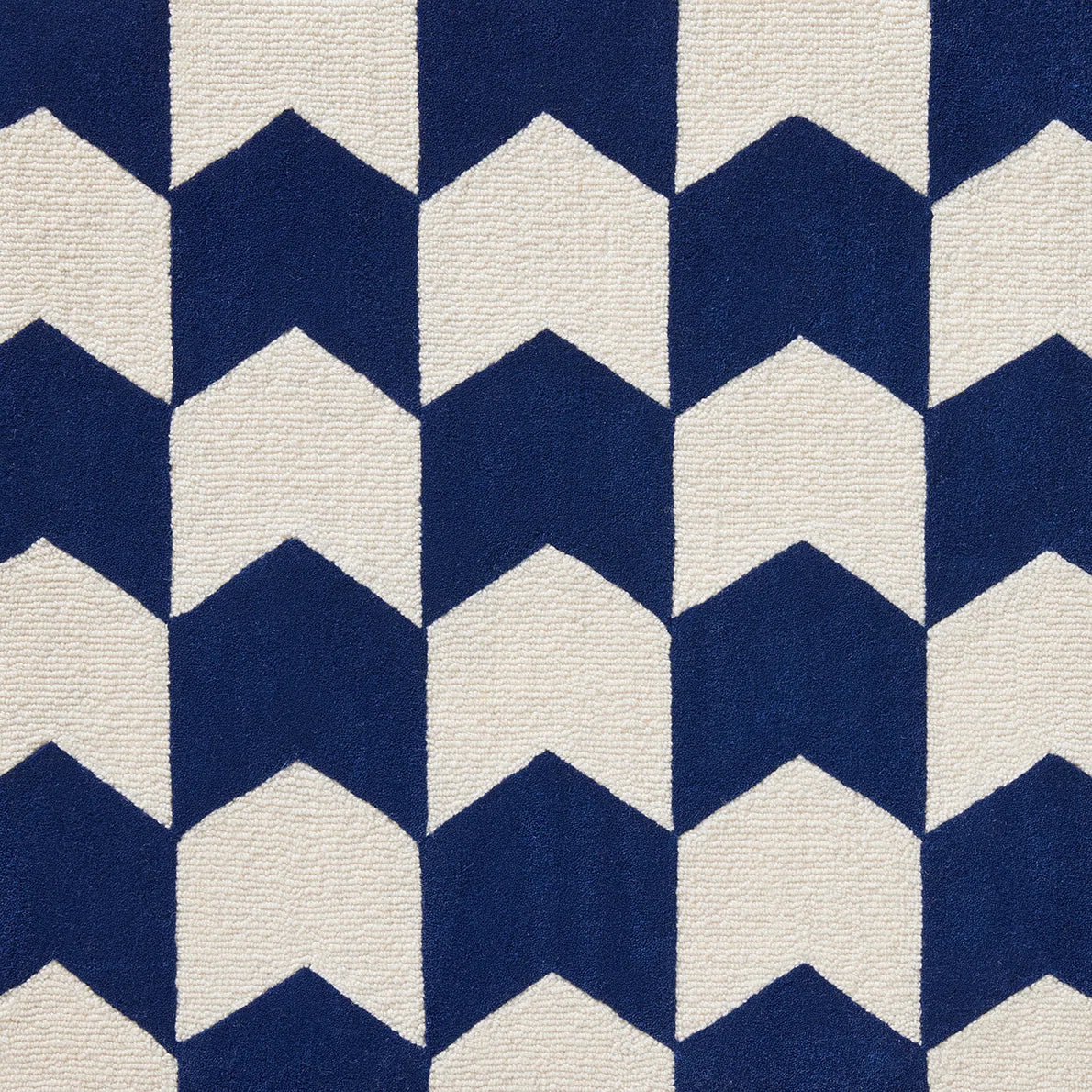 Pierre Frey Les Fleches - Cobalt/Blanc