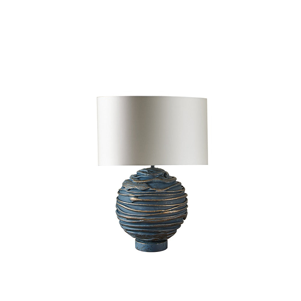 William Yeoward Harrington Table Lamp in Willie's Blue