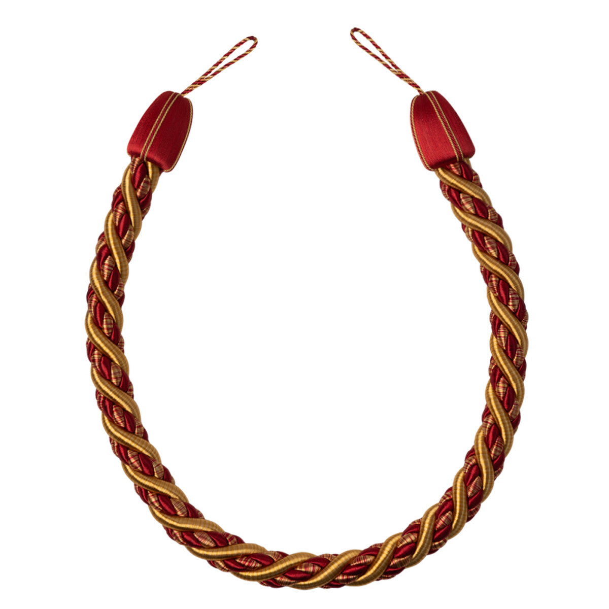 Katerina Cable Holdback — Gilded Vermillion