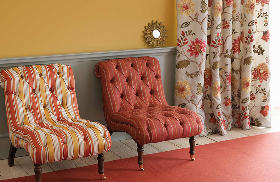 GP & J Baker | Oriental Bird Embroidery Silk - interior